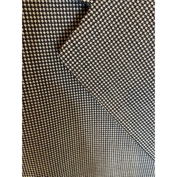 Canali Men’s Black White Dot Pattern Sport Coat Jacket Sz 44L/54L Double Vented - Picture 3 of 8